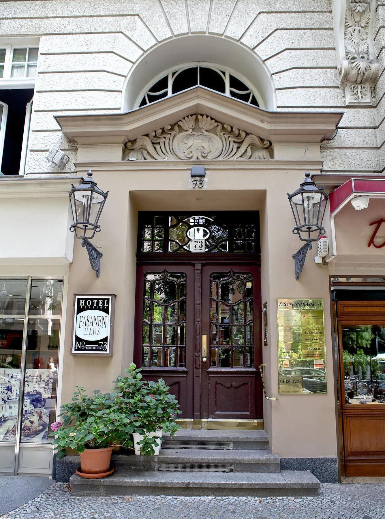 Hotel Pension Fasanenhaus Berlin Bagian luar foto